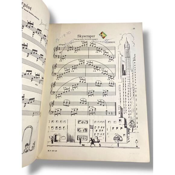 1941 Technic is Fun Book One David Hirschberg Piano Music - Picture 5 of 6